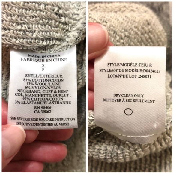 \Theory\• Heathered Gray Sweater Dress - Picture 16 of 16